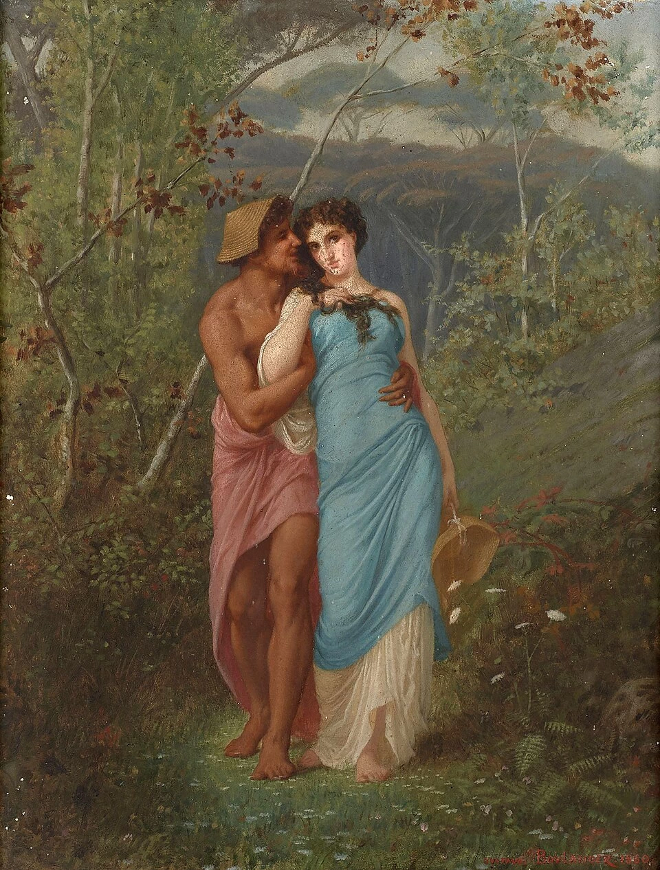 Galathée e il pastore Athis - 1860